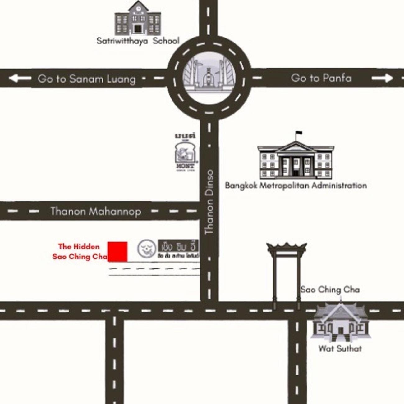 Go Inn Sao Chingcha - โกอินน์ เสาชิงช้า Bangkok Buitenkant foto